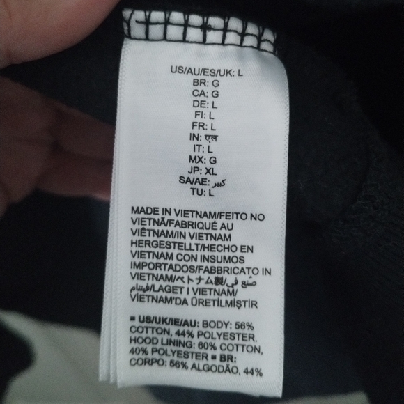 Amazon Essentials Star Wars Trooper Black Full Zip Jacket Size L - Picture 5 of 5